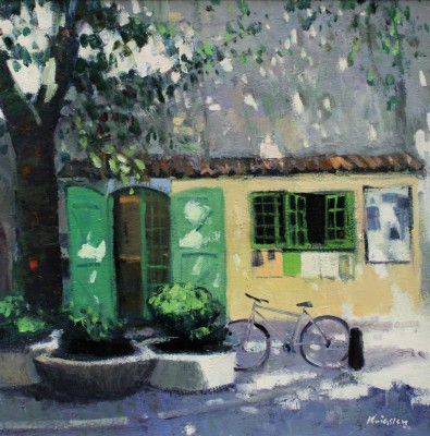 JOHN KINGSLEY - little yellow shop, fayence